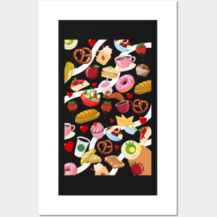 Snack Time Posters and Art